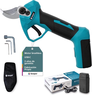 Tijera Poda Bateria Keeper KP25 